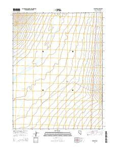 Steptoe Nevada Current topographic map, 1:24000 scale, 7.5 X 7.5 Minute, Year 2014