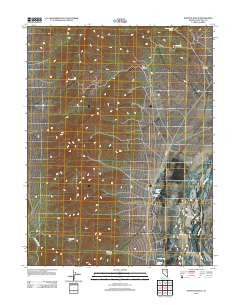Steptoe Ranch Nevada Historical topographic map, 1:24000 scale, 7.5 X 7.5 Minute, Year 2012