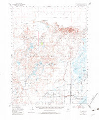 Stillwater Nevada Historical topographic map, 1:62500 scale, 15 X 15 Minute, Year 1950