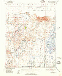 Stillwater Nevada Historical topographic map, 1:62500 scale, 15 X 15 Minute, Year 1950