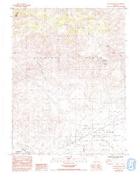 Stockton Well Nevada Historical topographic map, 1:24000 scale, 7.5 X 7.5 Minute, Year 1985