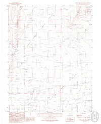 Stone Cabin Ranch NE Nevada Historical topographic map, 1:24000 scale, 7.5 X 7.5 Minute, Year 1986