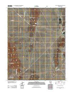 Stone Cabin Ranch Nevada Historical topographic map, 1:24000 scale, 7.5 X 7.5 Minute, Year 2012