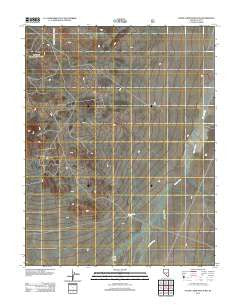 Stone Cabin Ranch SW Nevada Historical topographic map, 1:24000 scale, 7.5 X 7.5 Minute, Year 2012