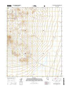 Stone Cabin Ranch SW Nevada Current topographic map, 1:24000 scale, 7.5 X 7.5 Minute, Year 2014