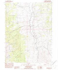 Stonehouse Nevada Historical topographic map, 1:24000 scale, 7.5 X 7.5 Minute, Year 1982