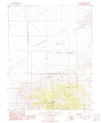Stonewall Spring Nevada Historical topographic map, 1:24000 scale, 7.5 X 7.5 Minute, Year 1987