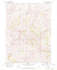 Stormy Peak Nevada Historical topographic map, 1:24000 scale, 7.5 X 7.5 Minute, Year 1968