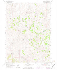 Stormy Peak Nevada Historical topographic map, 1:24000 scale, 7.5 X 7.5 Minute, Year 1968