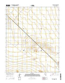 Stump Spring Nevada Current topographic map, 1:24000 scale, 7.5 X 7.5 Minute, Year 2015