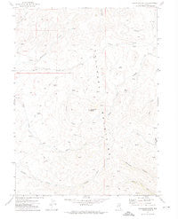Sugarloaf Butte Nevada Historical topographic map, 1:24000 scale, 7.5 X 7.5 Minute, Year 1970