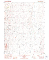 Sullivan Wash Nevada Historical topographic map, 1:24000 scale, 7.5 X 7.5 Minute, Year 1990