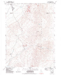 Sulphur Nevada Historical topographic map, 1:24000 scale, 7.5 X 7.5 Minute, Year 1981