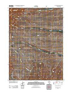 Sun Creek NW Nevada Historical topographic map, 1:24000 scale, 7.5 X 7.5 Minute, Year 2012