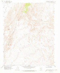 Sunflower Mtn Nevada Historical topographic map, 1:24000 scale, 7.5 X 7.5 Minute, Year 1969