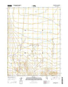 Sunshine Well Nevada Current topographic map, 1:24000 scale, 7.5 X 7.5 Minute, Year 2014