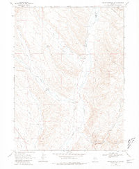 Swales Mountain NW Nevada Historical topographic map, 1:24000 scale, 7.5 X 7.5 Minute, Year 1968