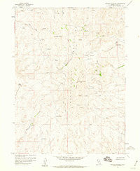 Swales Mountain Nevada Historical topographic map, 1:24000 scale, 7.5 X 7.5 Minute, Year 1958