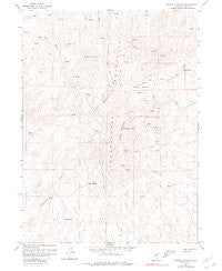 Swales Mountain Nevada Historical topographic map, 1:24000 scale, 7.5 X 7.5 Minute, Year 1958