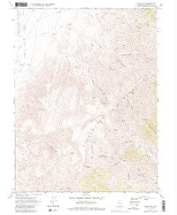 Table Mtn Nevada Historical topographic map, 1:24000 scale, 7.5 X 7.5 Minute, Year 1969