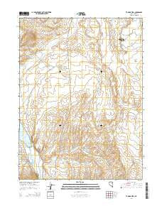 Te-Moak Well Nevada Current topographic map, 1:24000 scale, 7.5 X 7.5 Minute, Year 2014