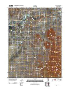 Tecoma Nevada Historical topographic map, 1:24000 scale, 7.5 X 7.5 Minute, Year 2012
