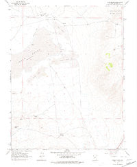 Teels Marsh Nevada Historical topographic map, 1:24000 scale, 7.5 X 7.5 Minute, Year 1967