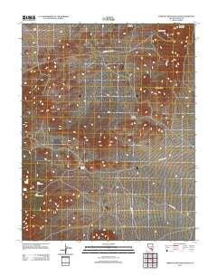 Tempiute Mountain South Nevada Historical topographic map, 1:24000 scale, 7.5 X 7.5 Minute, Year 2012
