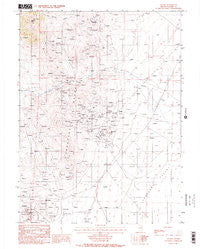 Tenabo Nevada Historical topographic map, 1:24000 scale, 7.5 X 7.5 Minute, Year 1985