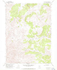 Texas Spring Nevada Historical topographic map, 1:24000 scale, 7.5 X 7.5 Minute, Year 1968