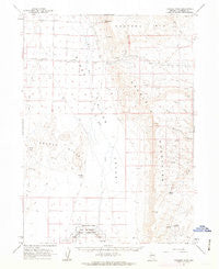 Thacker Pass Nevada Historical topographic map, 1:62500 scale, 15 X 15 Minute, Year 1961