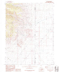 The Cove Nevada Historical topographic map, 1:24000 scale, 7.5 X 7.5 Minute, Year 1986