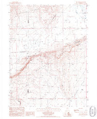The Geysers Nevada Historical topographic map, 1:24000 scale, 7.5 X 7.5 Minute, Year 1985