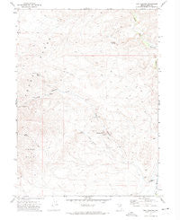 The Narrows Nevada Historical topographic map, 1:24000 scale, 7.5 X 7.5 Minute, Year 1972