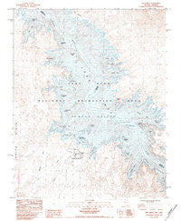 The Temple Nevada Historical topographic map, 1:24000 scale, 7.5 X 7.5 Minute, Year 1983