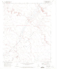 The Wall SE Nevada Historical topographic map, 1:24000 scale, 7.5 X 7.5 Minute, Year 1968