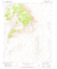 The Wall SW Nevada Historical topographic map, 1:24000 scale, 7.5 X 7.5 Minute, Year 1968