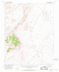 The Wall Nevada Historical topographic map, 1:62500 scale, 15 X 15 Minute, Year 1968