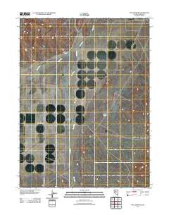 The Cedars SW Nevada Historical topographic map, 1:24000 scale, 7.5 X 7.5 Minute, Year 2011