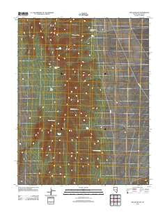 The Gouge Eye Nevada Historical topographic map, 1:24000 scale, 7.5 X 7.5 Minute, Year 2012