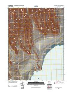 The Needle Rocks Nevada Historical topographic map, 1:24000 scale, 7.5 X 7.5 Minute, Year 2011
