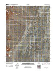 The Wall NE Nevada Historical topographic map, 1:24000 scale, 7.5 X 7.5 Minute, Year 2012