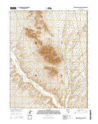 Timber Mountain Pass NE Nevada Current topographic map, 1:24000 scale, 7.5 X 7.5 Minute, Year 2014