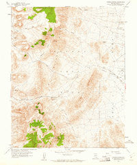 Tippipah Spring Nevada Historical topographic map, 1:24000 scale, 7.5 X 7.5 Minute, Year 1960