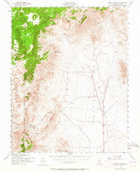 Tippipah Spring Nevada Historical topographic map, 1:62500 scale, 15 X 15 Minute, Year 1952