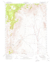 Tippipah Spring Nevada Historical topographic map, 1:62500 scale, 15 X 15 Minute, Year 1952