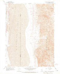 Tohakum Peak SE Nevada Historical topographic map, 1:24000 scale, 7.5 X 7.5 Minute, Year 1964