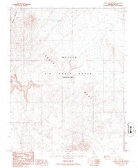 Tolicha Peak NW Nevada Historical topographic map, 1:24000 scale, 7.5 X 7.5 Minute, Year 1986