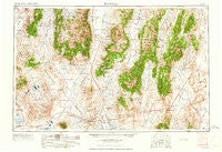 Tonopah Nevada Historical topographic map, 1:250000 scale, 1 X 2 Degree, Year 1962
