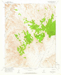 Topopah Spring Nevada Historical topographic map, 1:24000 scale, 7.5 X 7.5 Minute, Year 1961